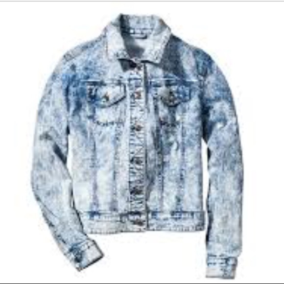 Mossimo Supply Co. Jackets & Blazers - Acid wash jean jacket